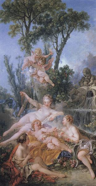 Francois Boucher Cupid a Captive Spain oil painting art